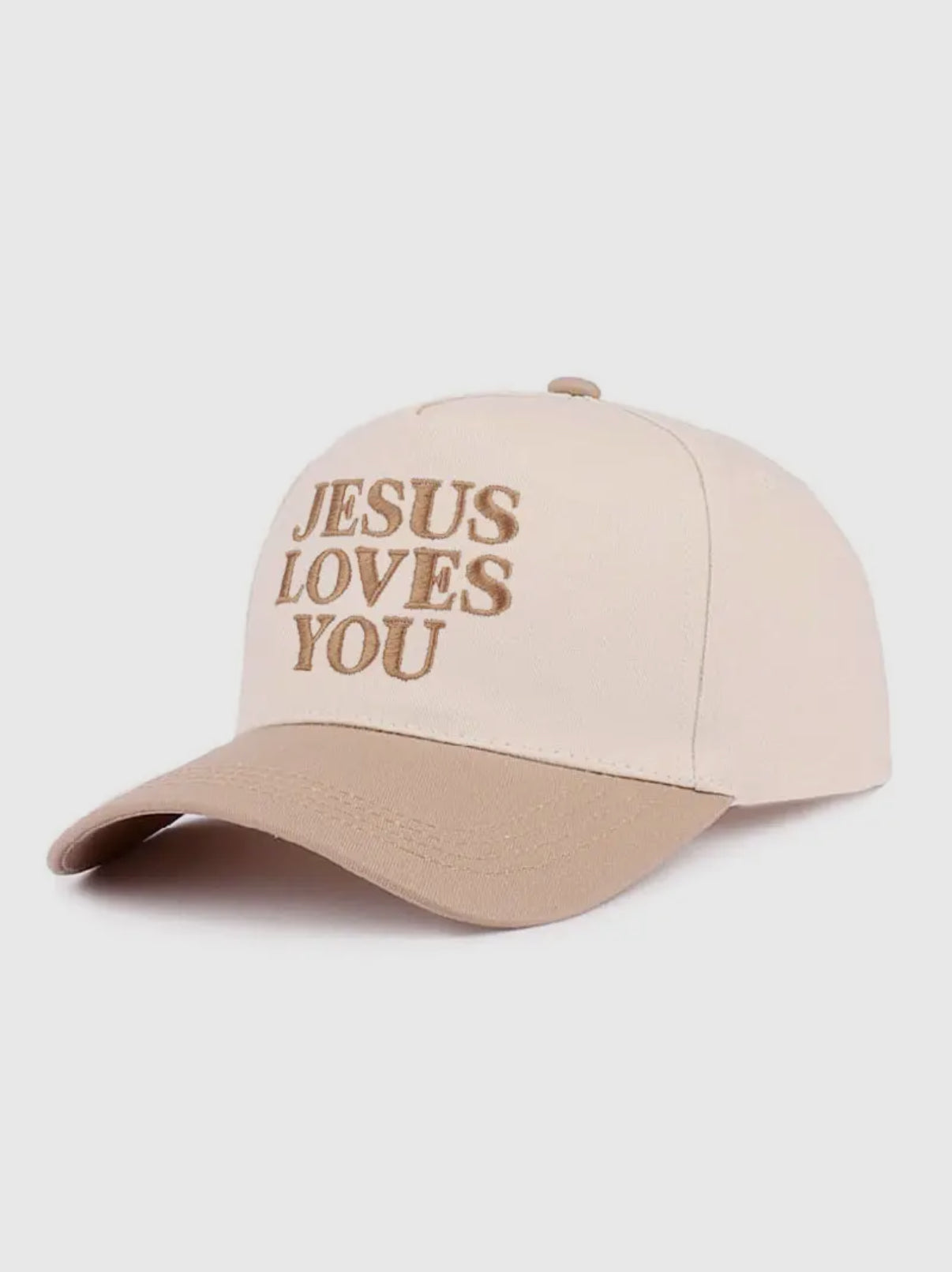 Jesus Loves You 2 Tone Cap