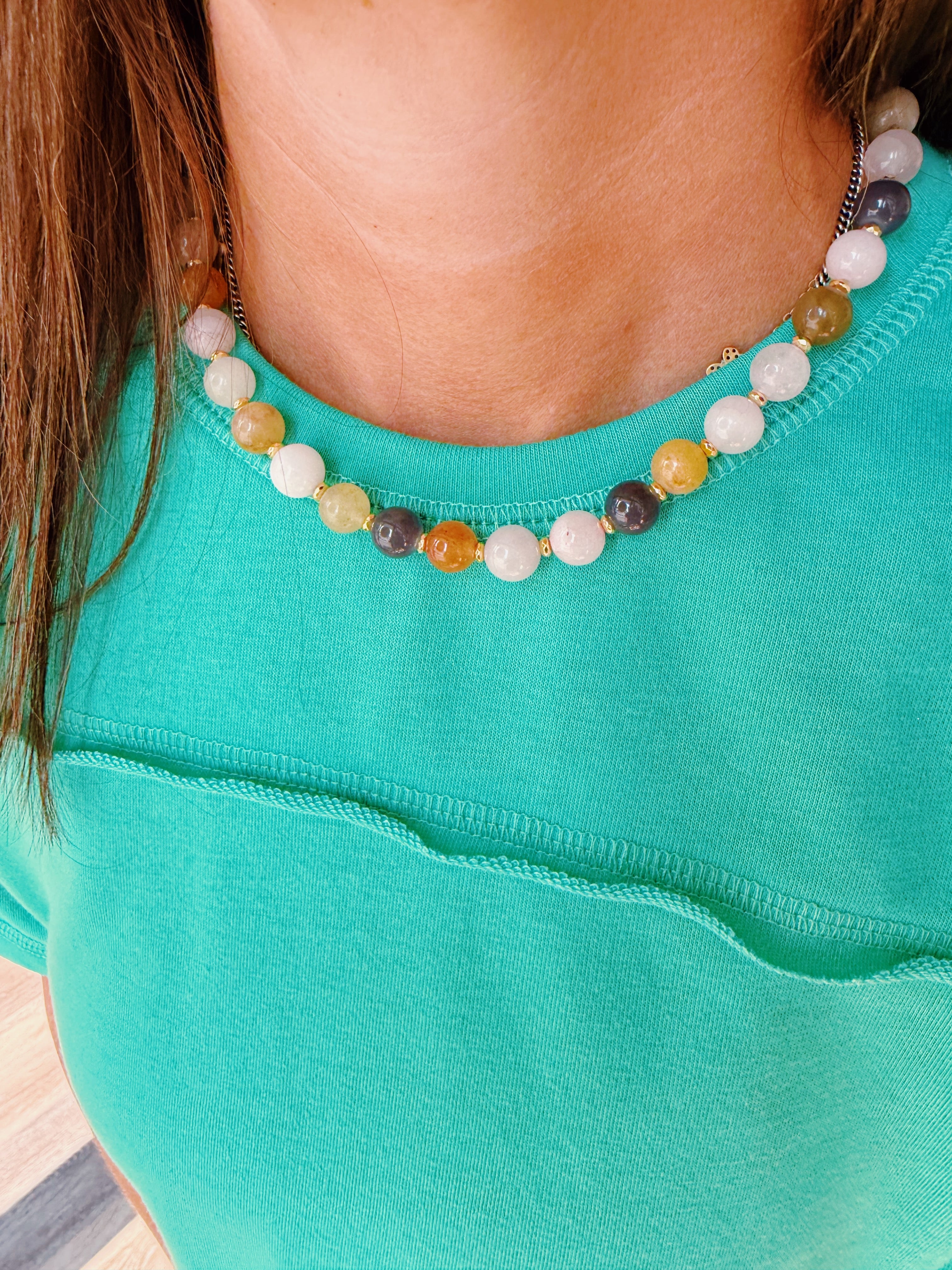 Customizable Handmade Glass Beaded Necklaces